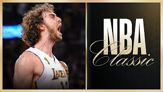 Pau Gasol Fuels Lakers In Epic Double-Double Game 7 Performance | NBA Classic Game