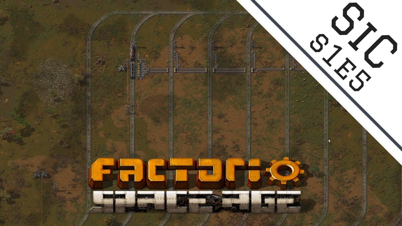 A SiC Play: Factorio - Space Age S1E5: The Train Network - YouTube