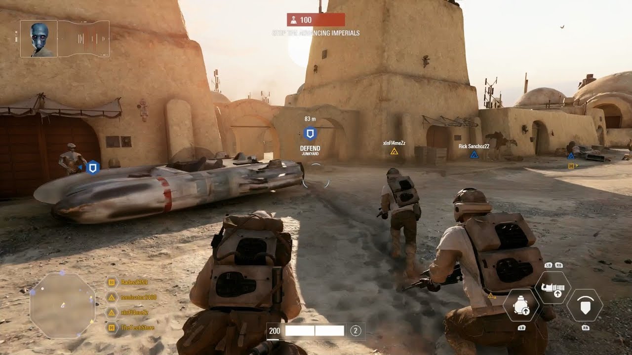 ⁣Star Wars Battlefront 2: Galactic Assault Gameplay (No Commentary)