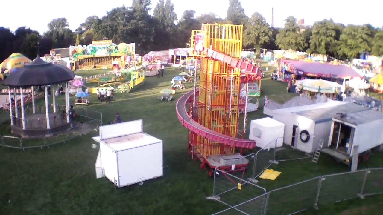 AR.Drone 2.0 Video at my local fun fair - ENGLAND