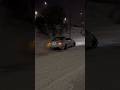 Mercedes S63 AMG w221 зимний дрифт