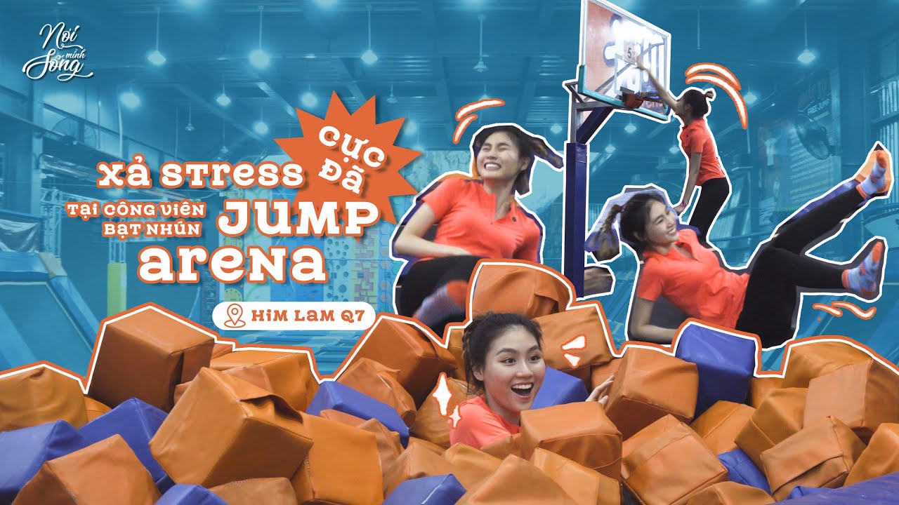 công viên thỏ trắng quận 7 2022 Xả Stress Cực Đã tại Công Viên Bạt Nhún Jump Arena Him Lam Quận 7 l Nơi Mình Sống