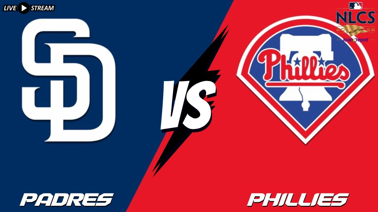 Philadelphia Phillies vs. San Diego Padres GAME 1 NLCS Watch Along