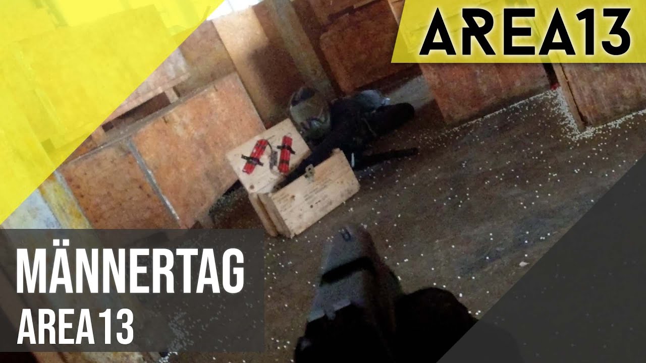 AREA13 | Männertag 2023 | Airsoft Gameplay Search&Destroy | CQB Airsoft in Leipzig