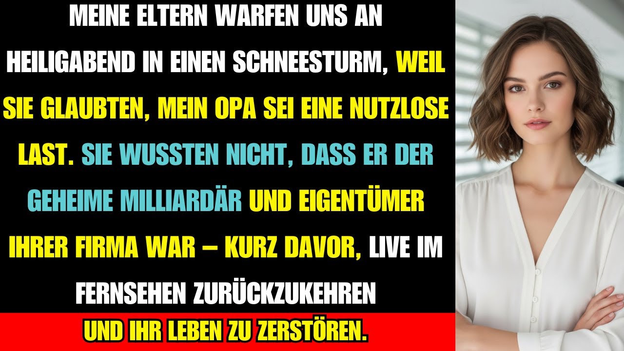 „Meine Eltern warfen uns raus – an Weihnachten zeigte mein Opa sein wahres Imperium“