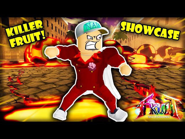 This Fruit Is A Killer! Flame Showcase Fruit Battlegrounds Roblox 