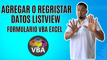 Como Agregar O Regristar Datos y Actualizar el Listview en el Formulario VBA Excel Cap 74 #vbaexcel