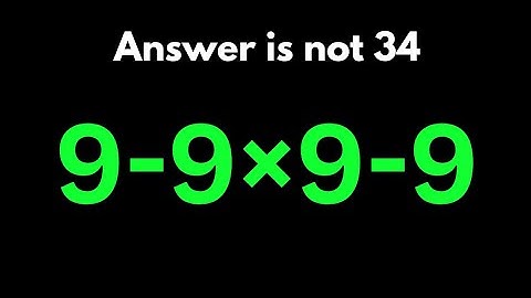 Misschien lost slechts 1 op de 10 mensen dit wiskundeprobleem op | Iedereen lost dit probleem ver...