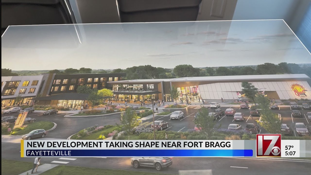New Fayetteville development near Fort Bragg takes shape