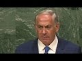 Netanyahu gives U.N. long, silent glare over Iran threats