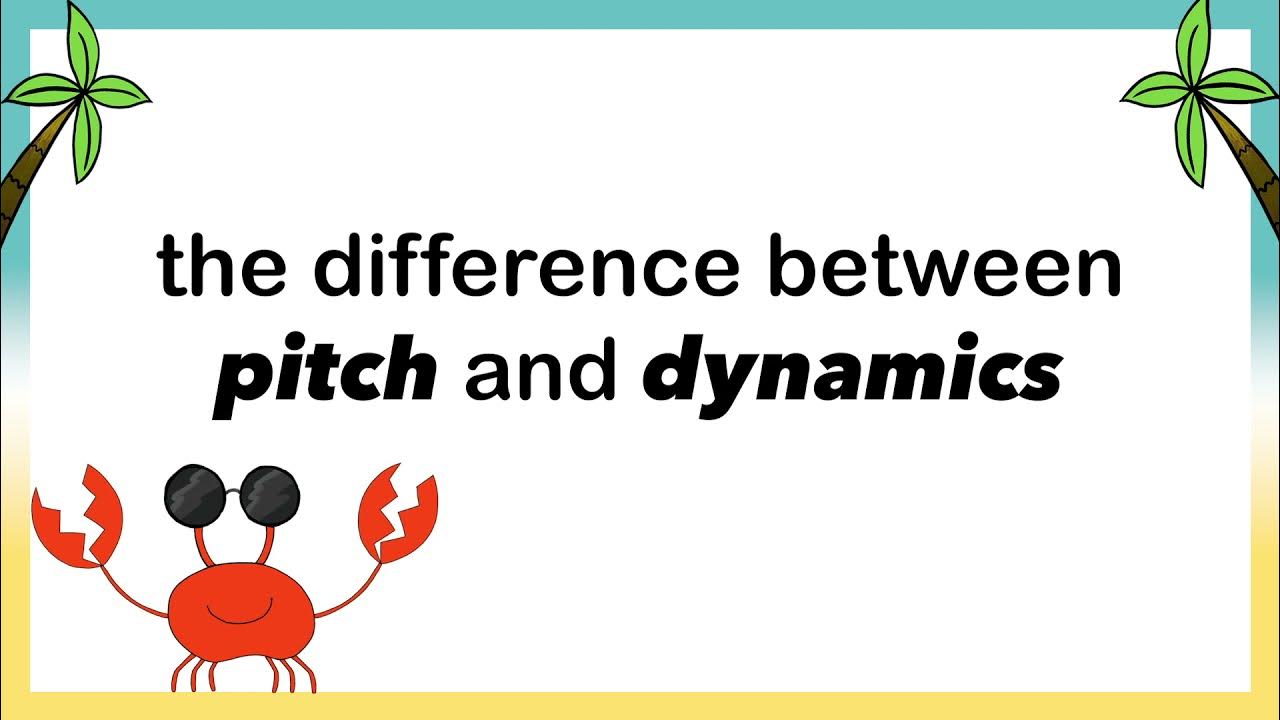 Pitch and Dynamics in Music! YouTube