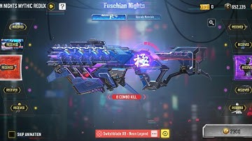 FUSCHIAN NIGHTS MYTHIC REDUX | Mythic Switchblade X9 Lucky Draw | CODM