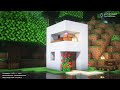 Minecraft How to build a 4x4 Moder House｜Minecraft Tutorial