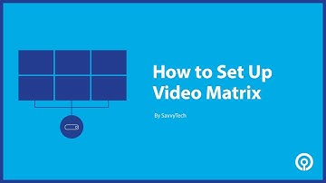 How to Setup Video Matrix(Spot Out)