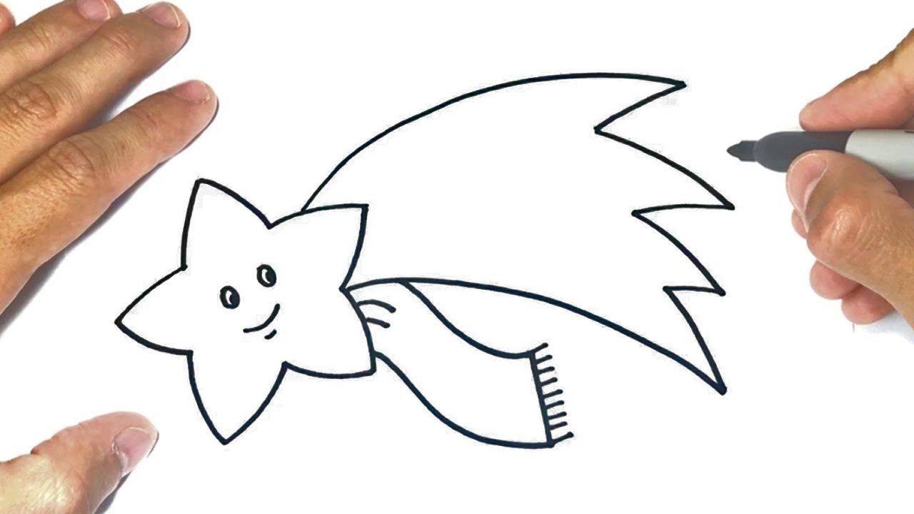 How to draw a Christmas Star Step by Step Easy drawings