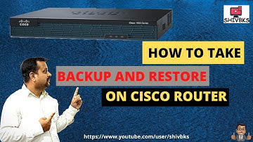 How to Backup-Restore on Cisco Routers - Video By SHIVBKS