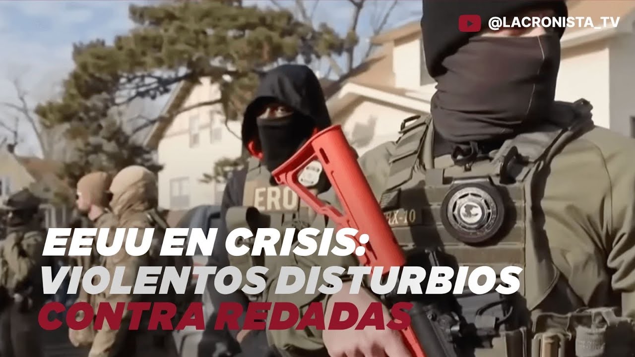 EEUU en crisis: Redadas antimigratorias sumen a Minesota en violentos enfrentamientos 