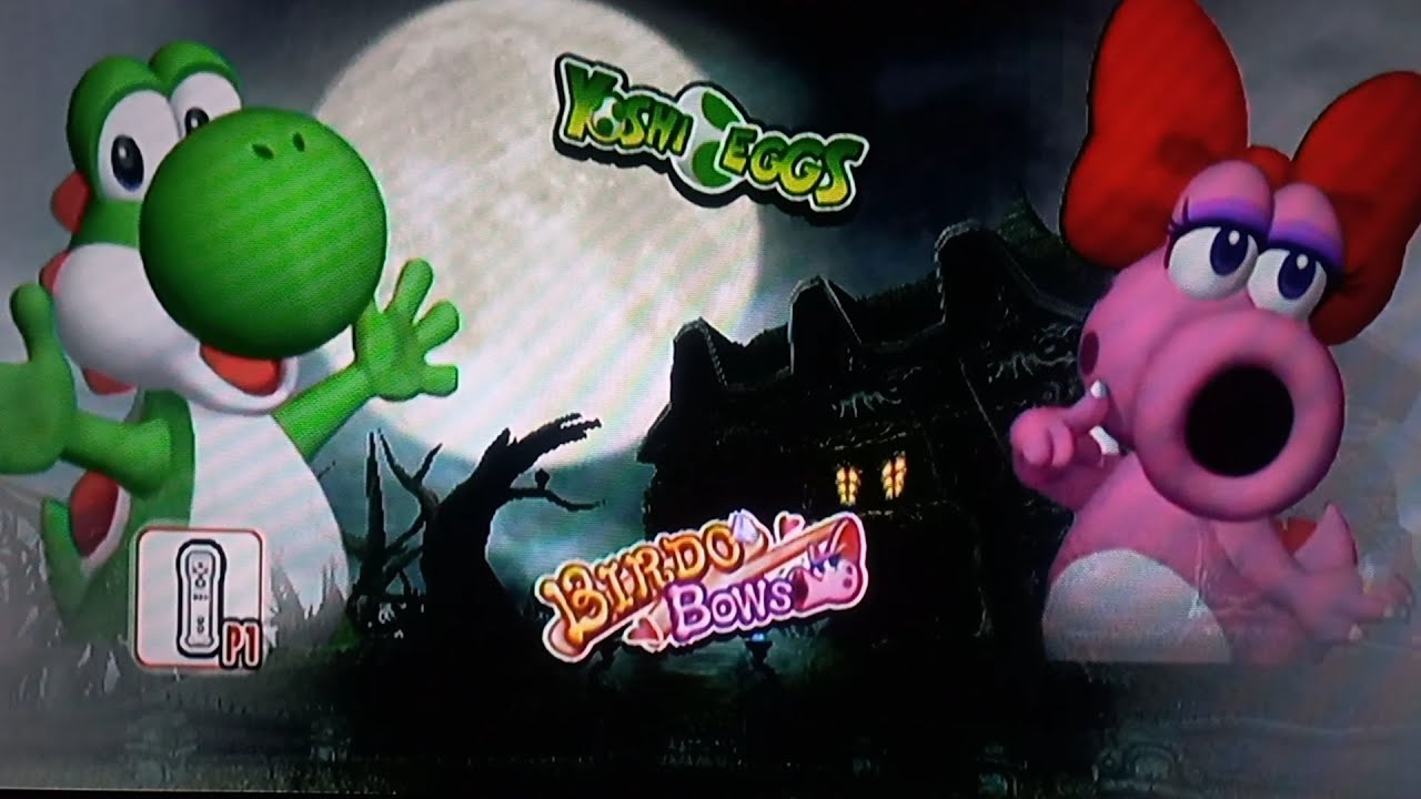 Mario super sluggers- Yoshi vs Birdo (Video request)