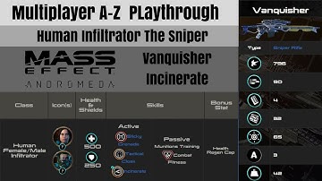 [ME:A MP][A-Z Series]Human Infiltrator w/ Vanquisher + Incinerate [The Sniper]
