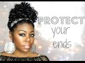 How I grow longer hair AND retain half inch per month: PROTECT ENDS