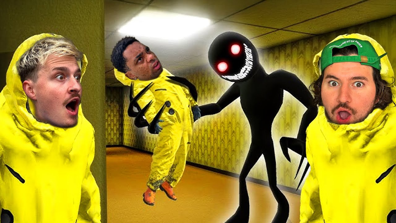 Can We Escape The Backrooms?? w/ Jc Caylen Reggie & Dev