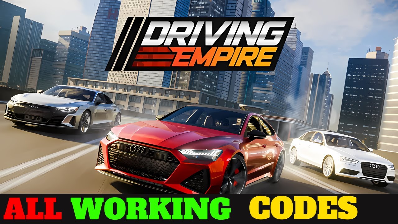 [NEW AUDIS] Driving Empire CODES 🏎️ Car Racing Roblox 2024 - YouTube