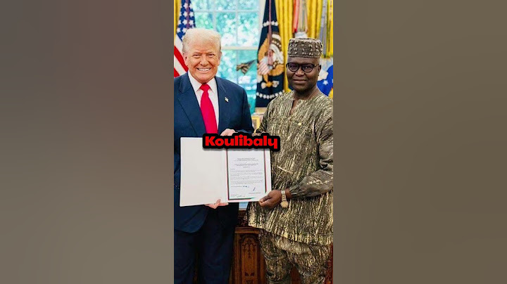 Traore Decline USA President Request!