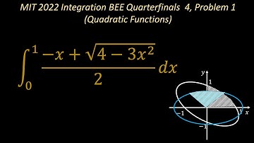 MIT 2022 Integration BEE Quarterfinals  4, Problem 1 (Quadratic Functions)