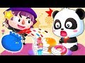 Learn colors with baby panda  color song  nursery rhymes  kids songs  baby songs  babybus