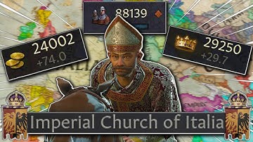 Forcing the POPE to become an EMPEROR in CK3.