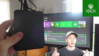 HOW TO USE AN EXTERNAL HARD DRIVE ON XBOX ONE IN 2020!!!