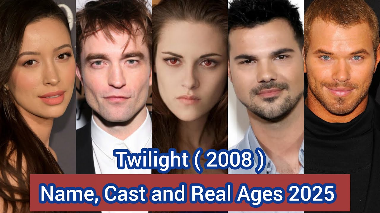 Twilight (2008) | Name, Cast and Real Ages 2025 | Kristen Stewart, Robert Pattinson,...