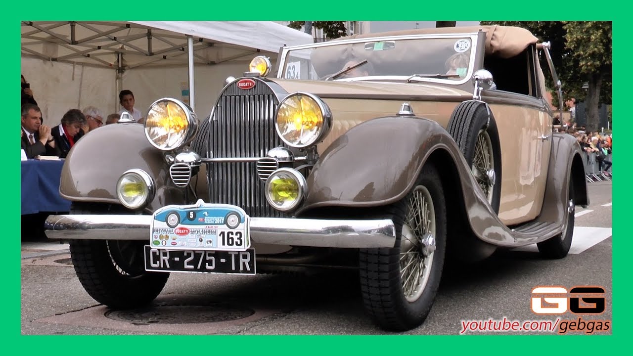 Bugatti Type 57 Cabriolet Vanvooren 1935 17 Molsheim Youtube