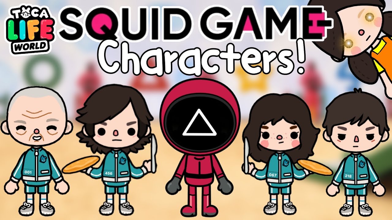 เกม แข่ง แต่งตัว 2 คน  New 2022  Squid Game Characters.! 😱👧🏻| Toca Life World 🌎 | แต่งตัวละครในSquid gameกันค่ะ✨