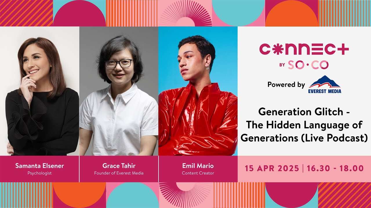 LIVE PODCAST! - GENERATION GLITCH (THE HIDDEN LANGUAGE OF GENERATIONS ...