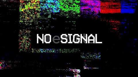 4k No Signal Digital Glitch | Motion Graphics - Envato elements