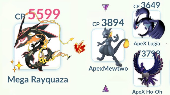 Conta Pokémon Go - Mega Rayquaza, Shiny - Pokemon GO - GGMAX