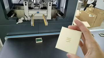 Automatic smart high speed small rigid box making machine for jewelry box, ring box