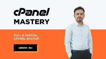 cPanel Tutorial Bangla: Full & Partial cPanel Backups