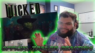 ITS ABOUT THIS!? | Wicked  Official Trailer REACTION!!