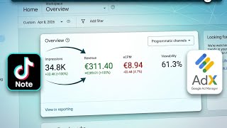 How I Made €311 Daily with TikTok Traffic | Google ADX Arbitrage 🔥 💰