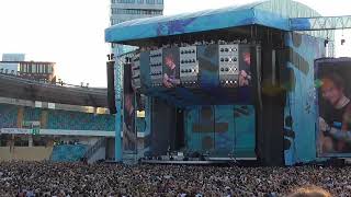 #Ed #sheeran opening the extra #concert at #Ullevi in #Gothenburg, 2018-07-11.