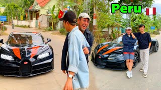 Chốt ! Người Bạn Từ Đất Nước Peru Đến Trải Nghiệm Bugatti