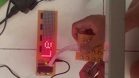 Đồ án môn học 1: Thiết kế mạch hiển thị led matrix nhập dữ liệu bằng bàn phím sử dụng PIC16F877A