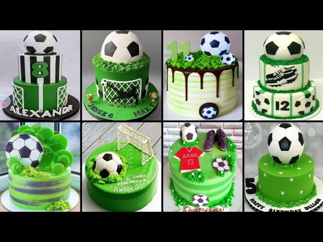 Football Cake: Buttercream and Fondant 