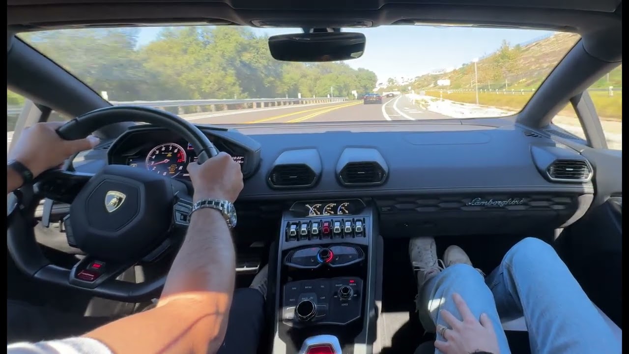 Lamborghini Huracan Spyder POV Driving Vlog 2 | Driving Trabuco Canyon