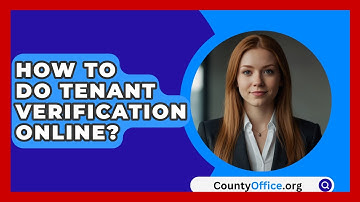 How To Do Tenant Verification Online? - CountyOffice.org