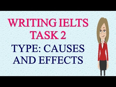 IELTS Academic Writing Task 2 Type CAUSES And EFFECTS- IELTS Academic Writing