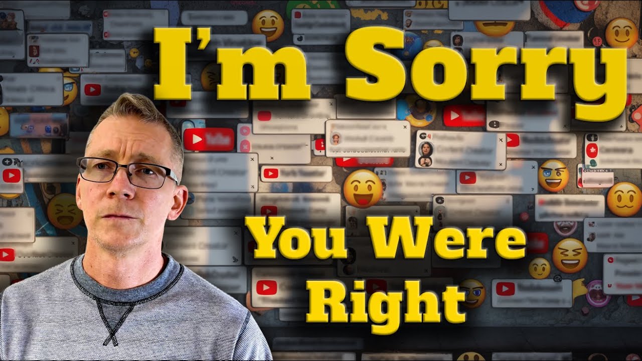 Приношу извинения всем, кто высмеивал 23 сентября.