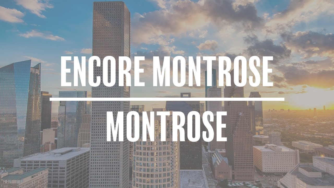 "Sneak Peek" of the Encore Montrose Apartments YouTube